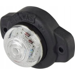 LED markerinė lempa citrina 12 24v skaidri pr