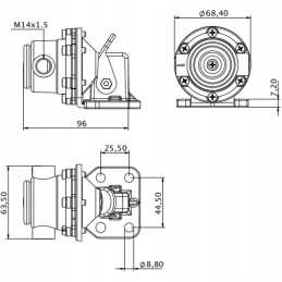 Deutz Same Lamborghini Hurlimann kuro siurblys