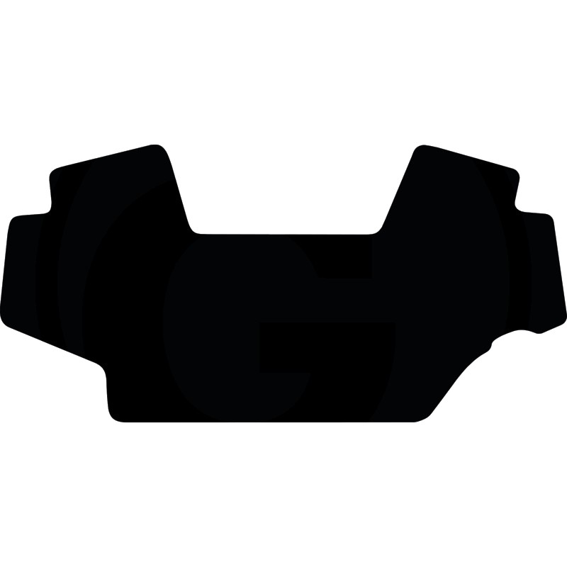 Juodas aksominis kilimėlis 654950076 granitas