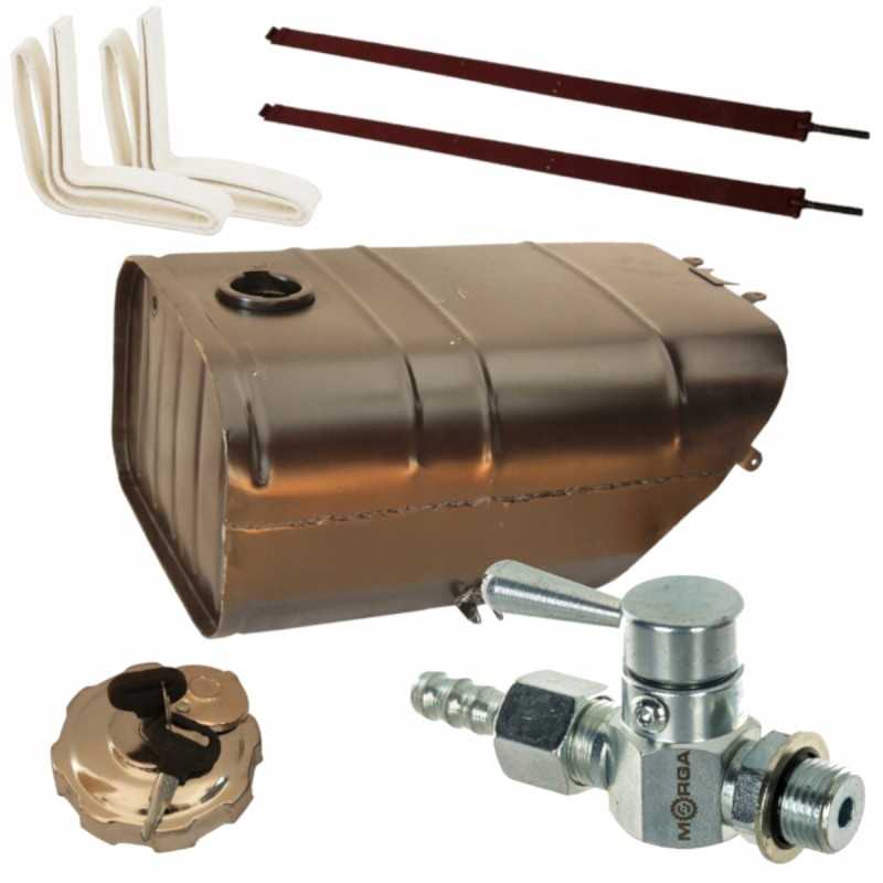 Pilnas kuro bakas su čiaupu morga c 330