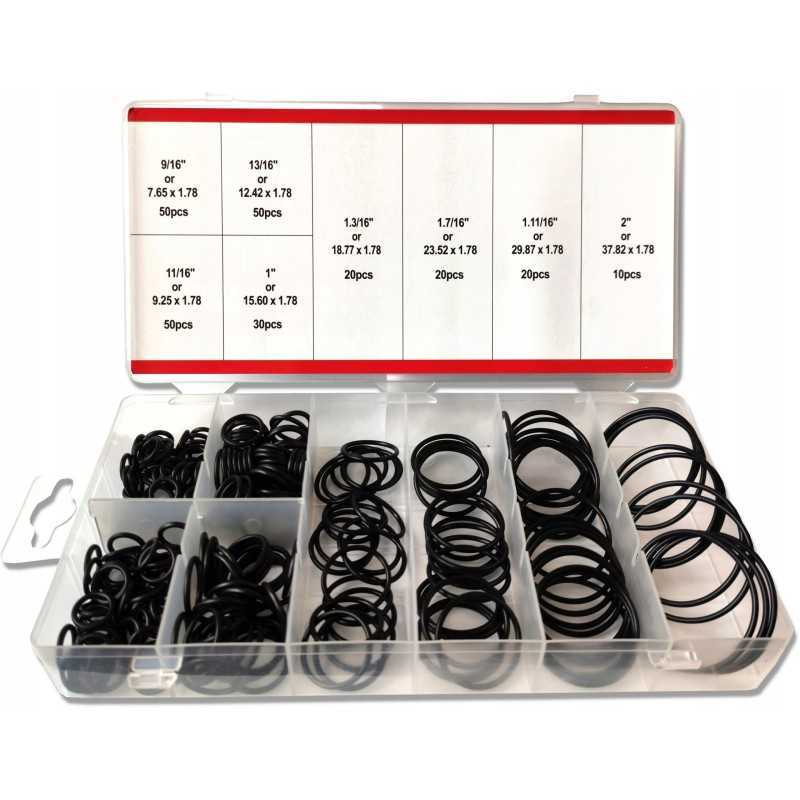 O-žiedų rinkinys, sandarikliai GZ ORFS klipams, 250 vnt