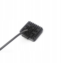 Kvadratinė darbinė lempa 12 LED su maitinimo jungikliu