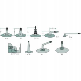 Vamzdis su automobilio vožtuvu 12 5 80 18 tr 15