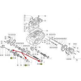 211517 0 claas cilindrinis ritininis guolis