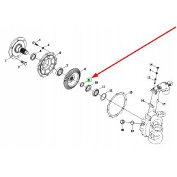 Tl02311010062 tarpiklio žiedas