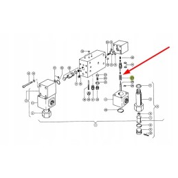689210 0 spyruoklė 3 krypčių magnetiniam vožtuvui