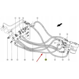 317496 1 hidraulinė žarna