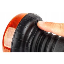 Rooster LED įspėjamoji lemputė 12v 24v su IP laikikliu