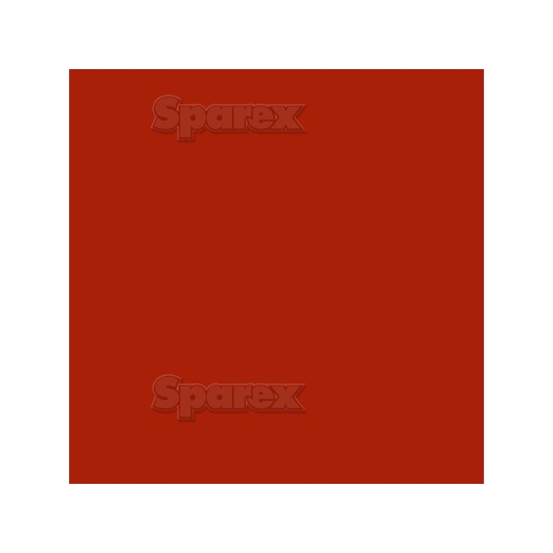 Raudoni dažai, 1 litro skardinė, blizgūs