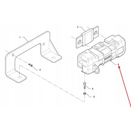 P5s48501110 pagrindinis saugiklis su korpusu