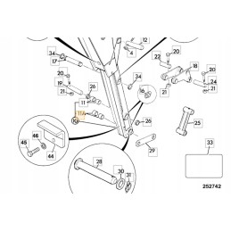 Jungties svirties įvorė jcb 3cx 4cx 809 00176