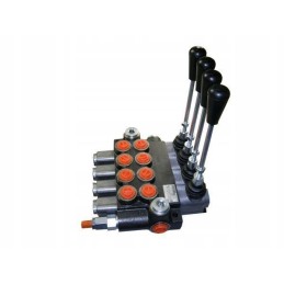 4 sekcijų hidraulinis skirstytuvas, 40l