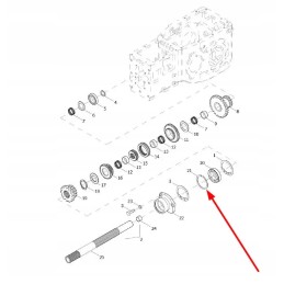 Gbt305 72 78 6 žiedinis guolis 6207n
