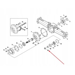 TL02311010077 diferencialo blokavimo veržlė