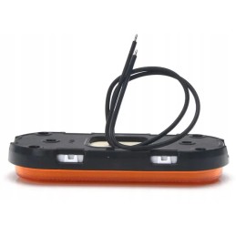 Stačiakampė LED markerinė lempa 12 24v su laidu