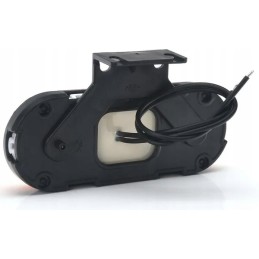 Stačiakampė LED markerinė lempa 12 24v su laidu