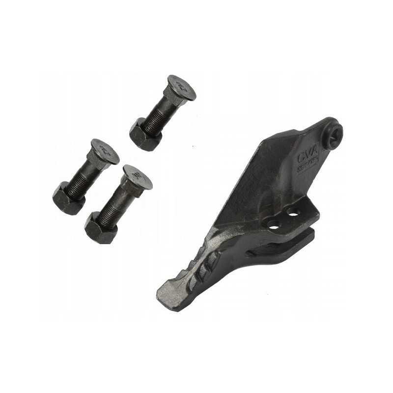 JCB 3CX Shark ekskavatoriaus kaušo varžto dešinės pusės dantis