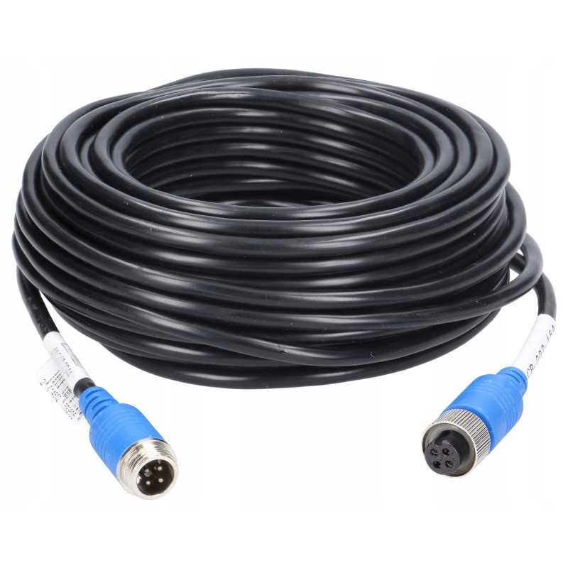 4 kontaktų kabelis HD atbulinės eigos kamerai 15mb