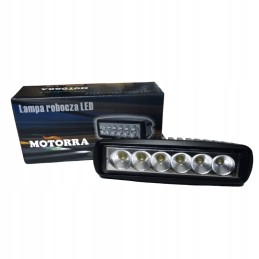 Stačiakampė halogeninė LED darbo lempa 10v 30v 18