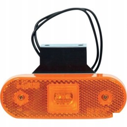 Halogeninė šoninė gabaritinė lemputė, stačiakampė, LED 12-24