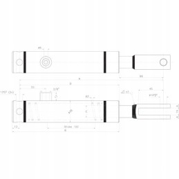 Stabdžių pavaros cilindras su EPL20 spyruokle