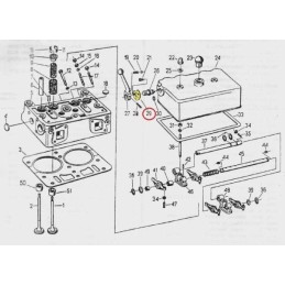 Galvos dangtelio svirties stabdymo plokštė c 330