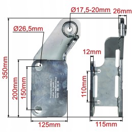 Skersinės jungties cilindro laikiklis c 360 c360