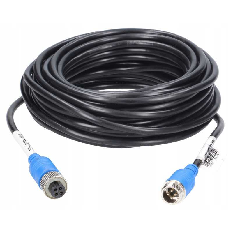 4 kontaktų kabelis HD atbulinės eigos kamerai 20mb