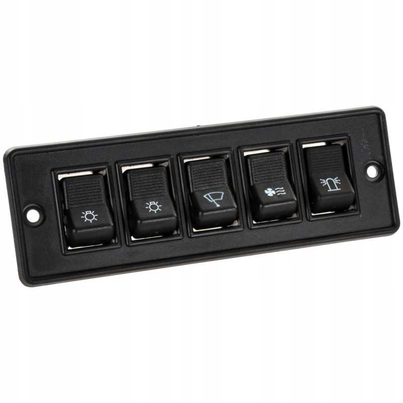 Perjungimo skydelis, komplektas, 5 kartus ursus pavara