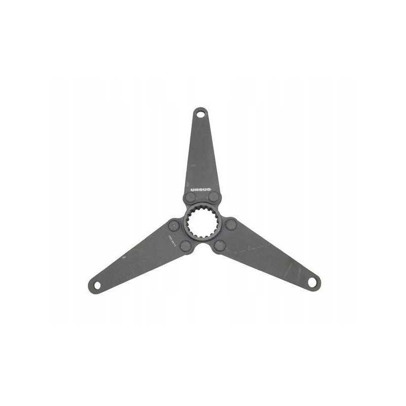 PTO pavaros stebulė turi 18 pjaustytuvų ir 2 dideles skyles