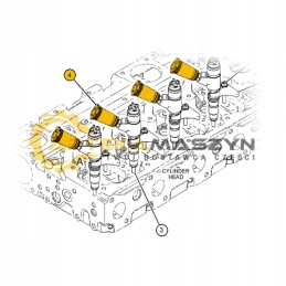 Įpurškimo sandariklis cat 320d m313d m315d2 m315d