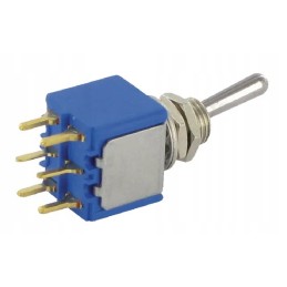 Mažas įjungimo/išjungimo jungiklis, 2 poliai