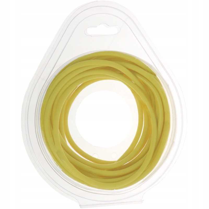 Žarna, guminė kuro linija, geltona violetinė, 3 0 mm