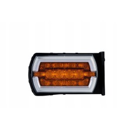 Priekinė gabaritinė lemputė ir posūkio signalas LED 12 24v