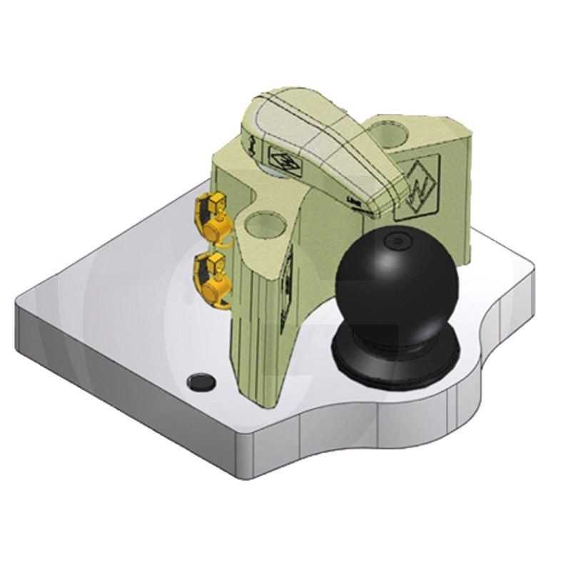 Rutulinė plokštė suvirinimui 8003989 walterscheid