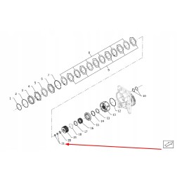 P5p41101159 sandarinimo žiedas