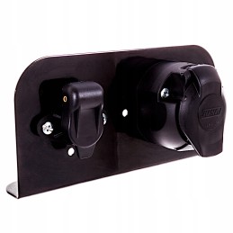 Lizdų atrama: 7 kontaktų lizdas ir 3 kontaktų lizdas