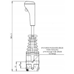 Indemar 3336 vairasvirtė be laido mygtuko