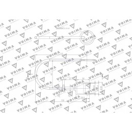 Euro greitosios jungties kištuko dangtelis, raudonas