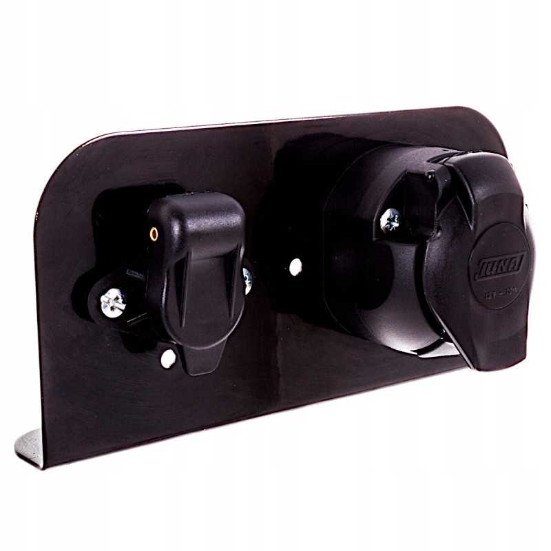 Pilnas 7 ir 3 kontaktų lizdų palaikymas