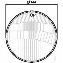 Priekinio žibinto optinis elementas re02507 star jelcz