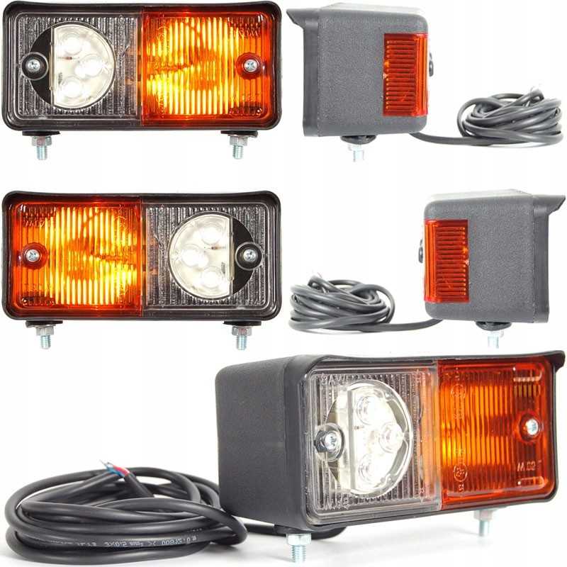 Priekinių posūkių žibintų hibridinis LP 12 24v komplektas