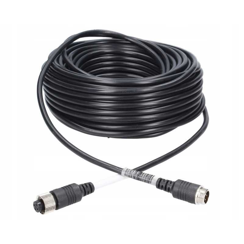 4 kontaktų kabelis kamerai prijungti, 20 metrų