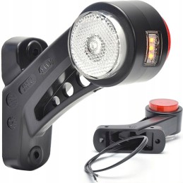 Priekabos kampiniai šviestuvai, 2 LED rinkinys