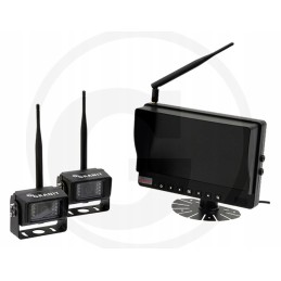 Atbulinės eigos valdymo sistema 9 su 2 kameromis