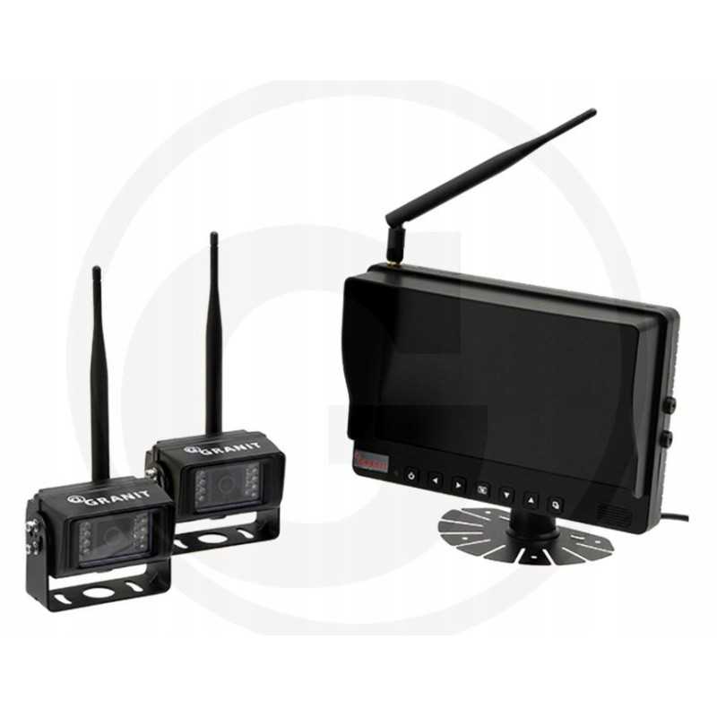 Atbulinės eigos valdymo sistema 9 su 2 kameromis