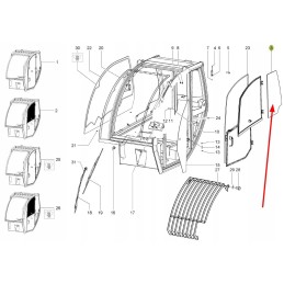 0013007670 kairysis kabinos langas