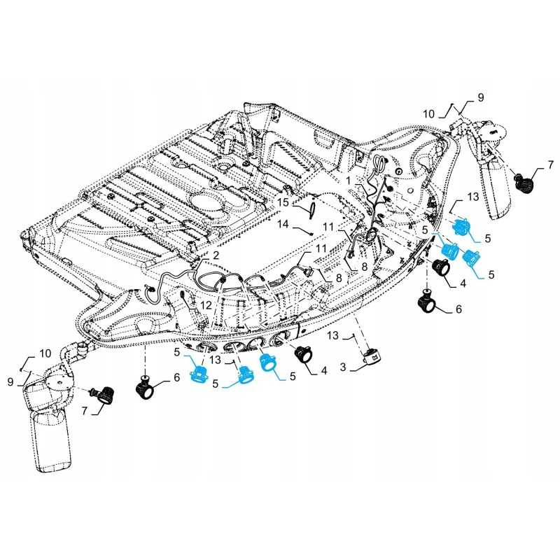 New Holland CX8 CR9 47744100 CNH darbo lempa