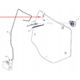 P5s52901103 priekinio stiklo plovimo antgalis