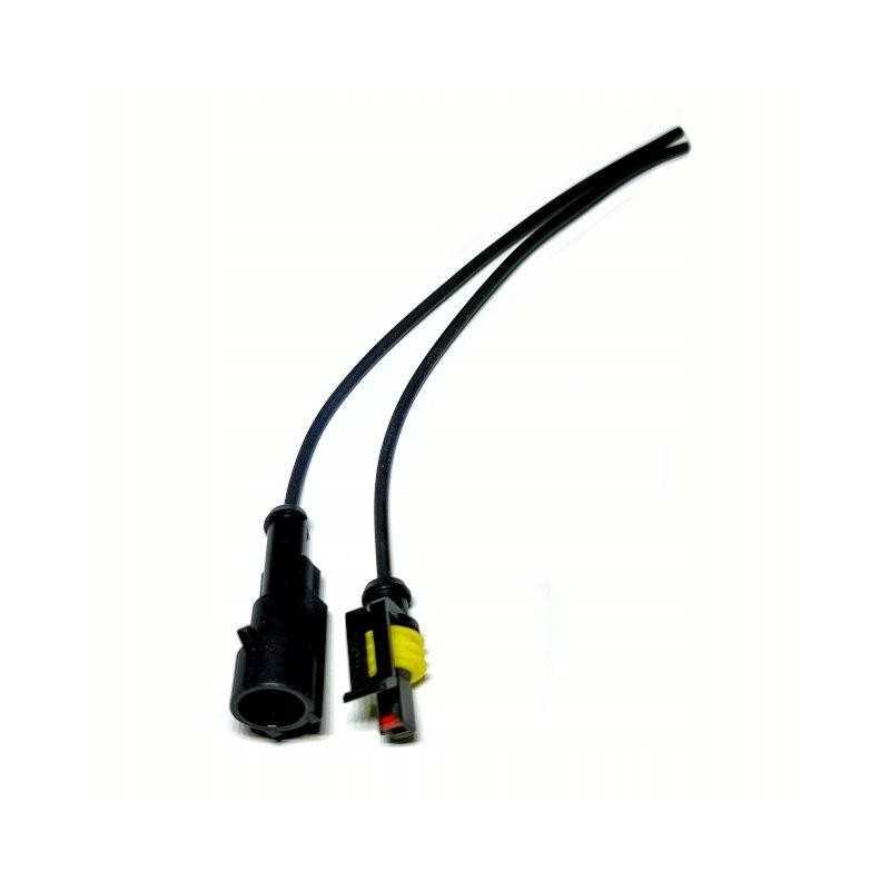 Elektros jungtis 1 kontaktinis sandariklis 1 5 su kabeliu